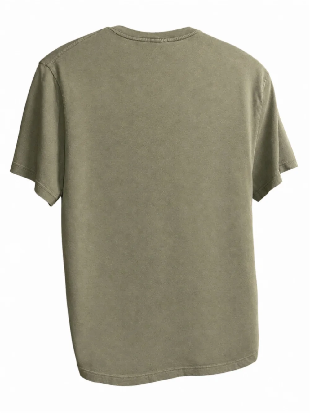Lucky Brand Men’s Olive Green Short-Sleeve Henley Shirt – Size L